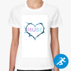 Женская спортивная футболка