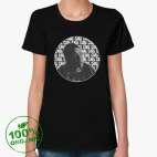 Женская футболка органик