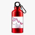 Металлическая бутылка 400 мл UV-DTF