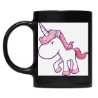 Кружка цветная UV-DTF