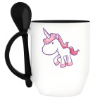 Кружка с ложкой