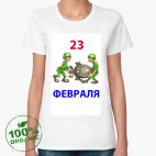 Женская футболка органик