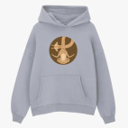 Толстовка худи оверсайз