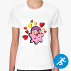 Женская спортивная футболка