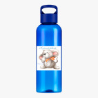 Прозрачная спортивная бутылка