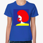 Стильная девушка в стиле поп арт