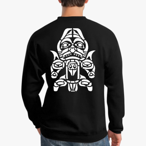 Свитшот с принтом Аляска - стиль - тотем - север