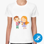 Женская спортивная футболка