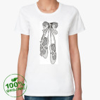 Женская футболка органик