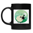 Кружка цветная UV-DTF