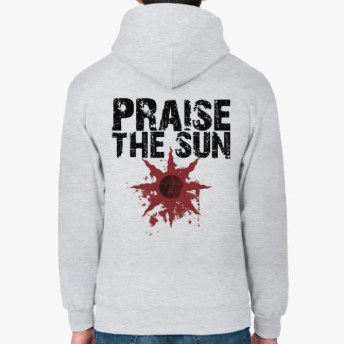 Толстовка худи с принтом Praise the Sun