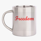 Кружка металлическая