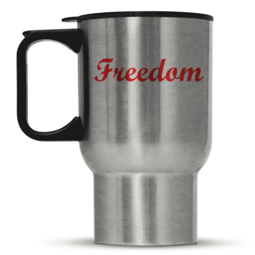 Кружка-термос с принтом Freedom!