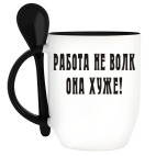 Кружка с ложкой