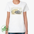 Женская футболка органик