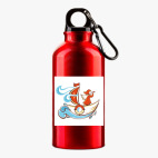 Металлическая бутылка 400 мл UV-DTF