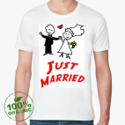 Мужская футболка органик