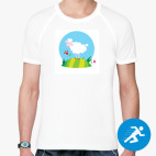 Мужская спортивная футболка