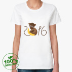 Женская футболка органик