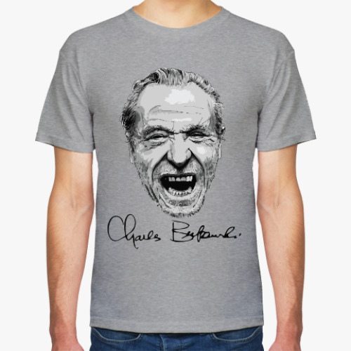 Футболка с принтом Чарльз Буковски