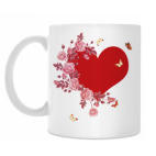 Сердце в розах