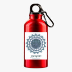 Металлическая бутылка 400 мл UV-DTF