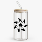 Банка с бамбуковой крышкой