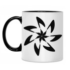 Кружка двухцветная