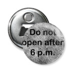 Магнит-открывашка 58 мм Do not open after 6 p.m.
