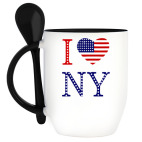 Кружка с ложкой