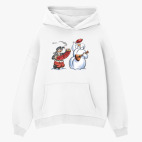 Толстовка худи оверсайз