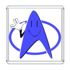 Магнит 6.5 x 6.5 см Магнит акриловый 6,5 x 6,5 см