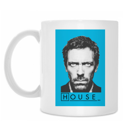 Кружка с принтом ХАУС