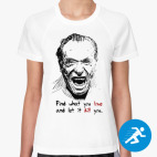 Женская спортивная футболка