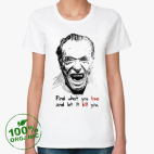 Женская футболка органик