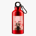 Металлическая бутылка 400 мл UV-DTF