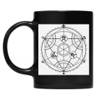 Кружка цветная UV-DTF