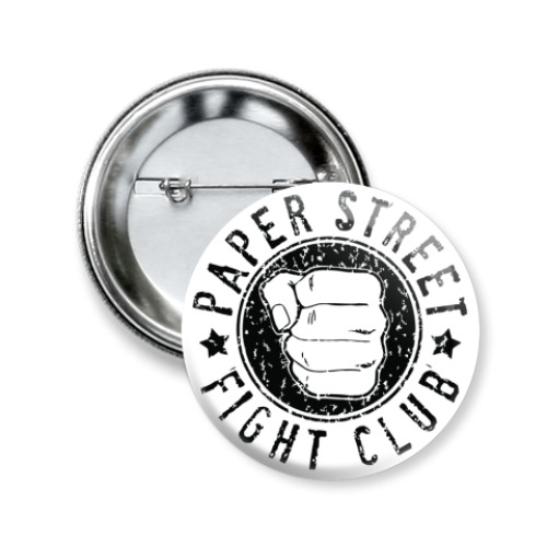 Значок 50мм с принтом Fight Club