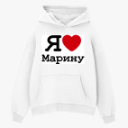 Толстовка худи оверсайз