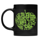 Кружка цветная UV-DTF