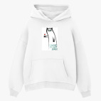 Толстовка худи оверсайз