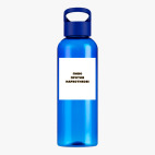 Прозрачная спортивная бутылка