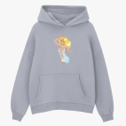 Толстовка худи оверсайз