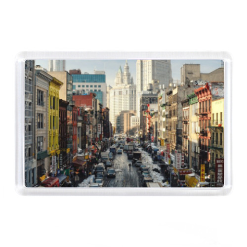 Магнит с принтом New York City, NYC