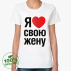Женская футболка органик