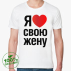 Мужская футболка органик