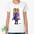 Женская футболка органик