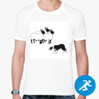 Мужская спортивная футболка