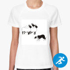 Женская спортивная футболка