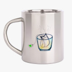 Кружка металлическая